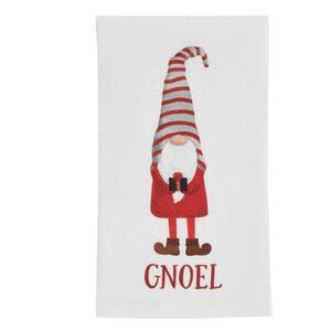 Mud Pie Gnoel Christmas Gnome Tea Towel